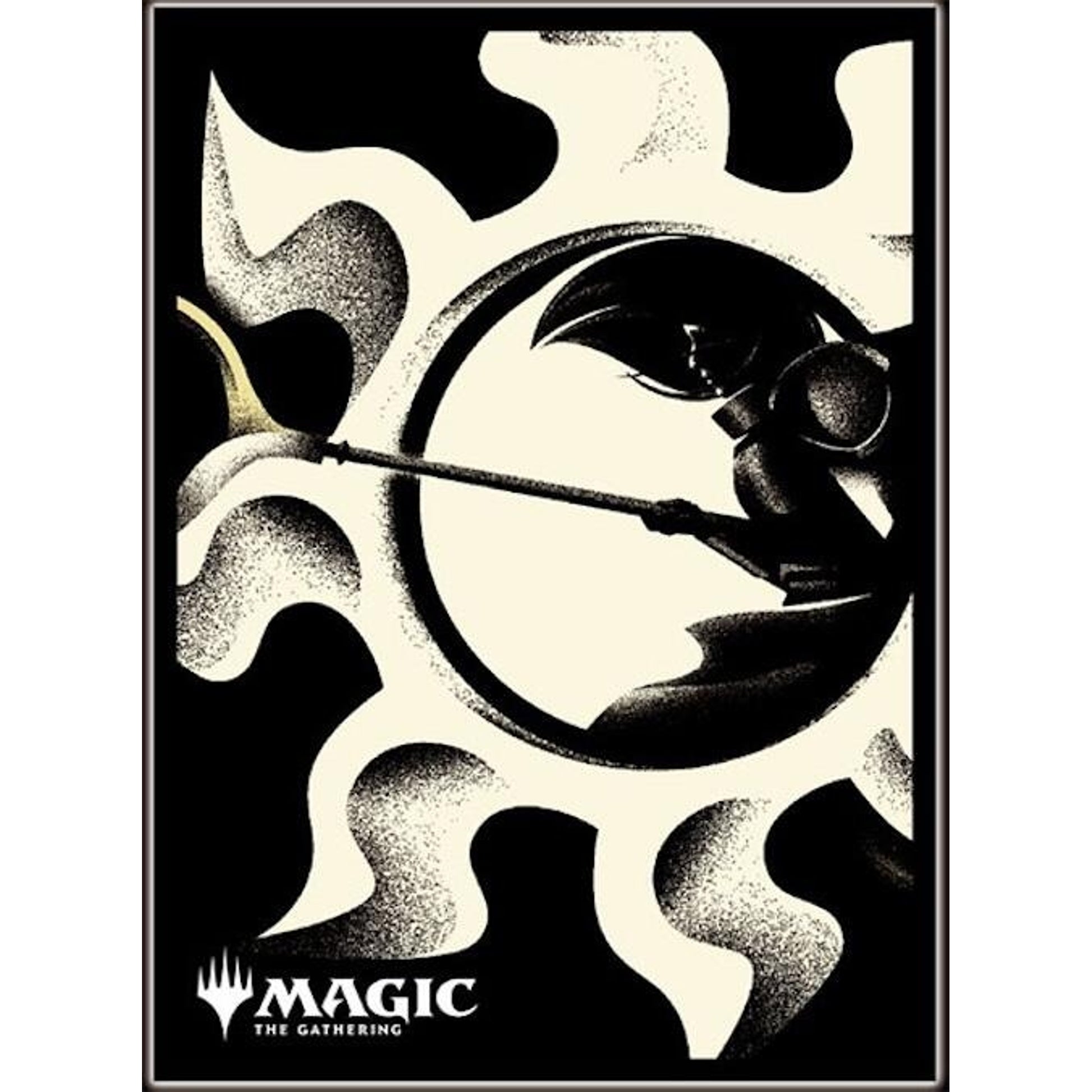 Image for Magic: The Gathering Player's Card Sleeve - Mana Minimalist - White Mana MTGS-298 (80-Pack) - Card Sleeves
