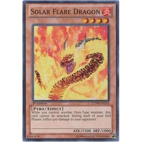 Image for Solar Flare Dragon (LCYW-EN254) (LC03) - YuGiOh