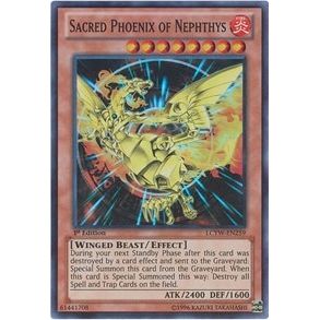 Image for Sacred Phoenix of Nephthys (LCYW-EN259) (LC03) - YuGiOh