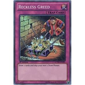 Image for Reckless Greed (LCYW-EN285) (LC03) - YuGiOh