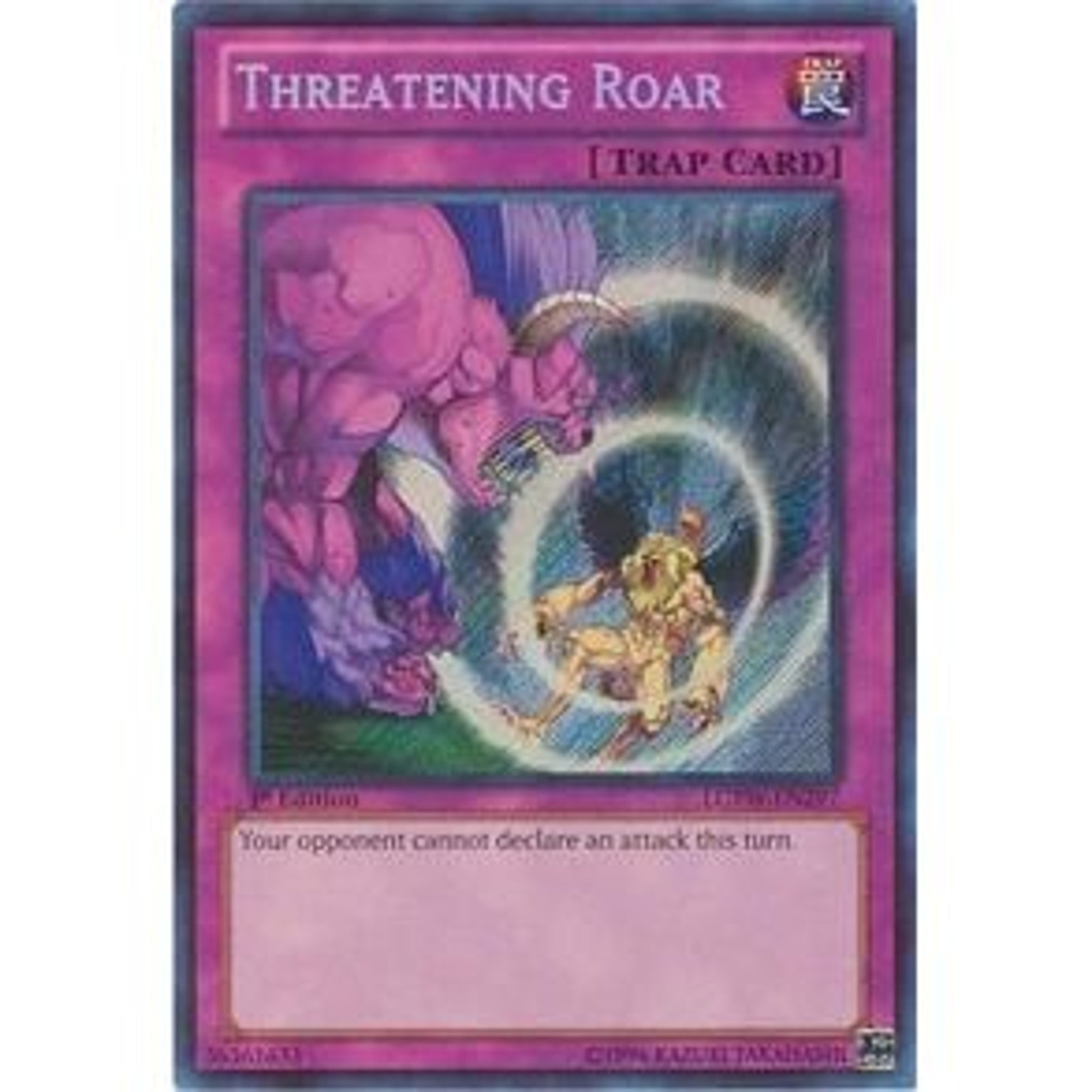 Image for Threatening Roar (LCYW-EN297) (LC03) - YuGiOh