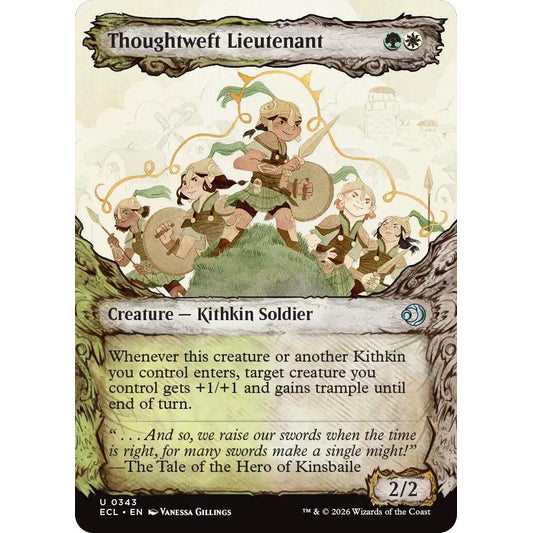 Thoughtweft Lieutenant (Showcase) (343) (ECL)