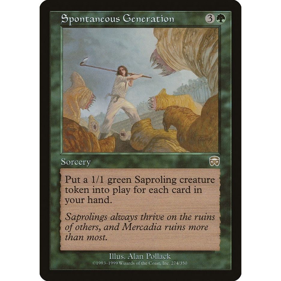 Image for Spontaneous Generation (274) (MMQ) - Magic: The Gathering