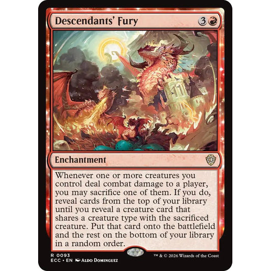 Descendants' Fury (93) (ECC)