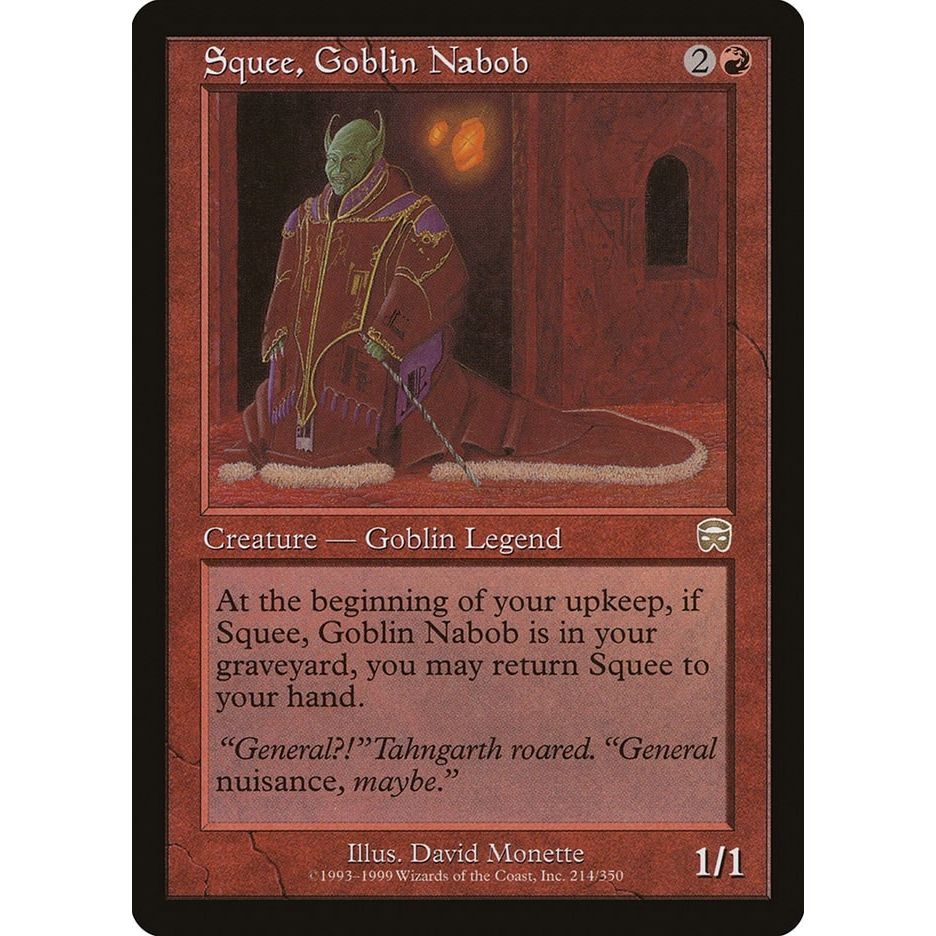 Image for Squee, Goblin Nabob (214) (MMQ) - Magic: The Gathering