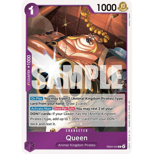 Image for Queen (EB04-032) - One Piece Card Game