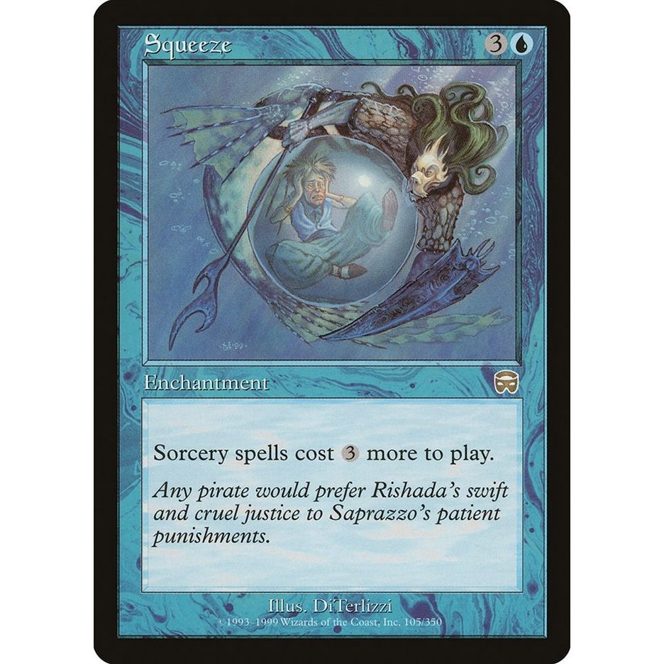 Image for Squeeze (105) (MMQ) - Magic: The Gathering