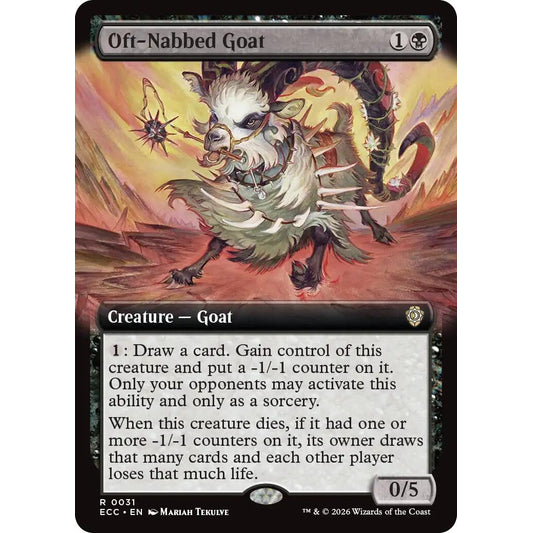 Oft-Nabbed Goat (Extended Art) (31) (ECC)