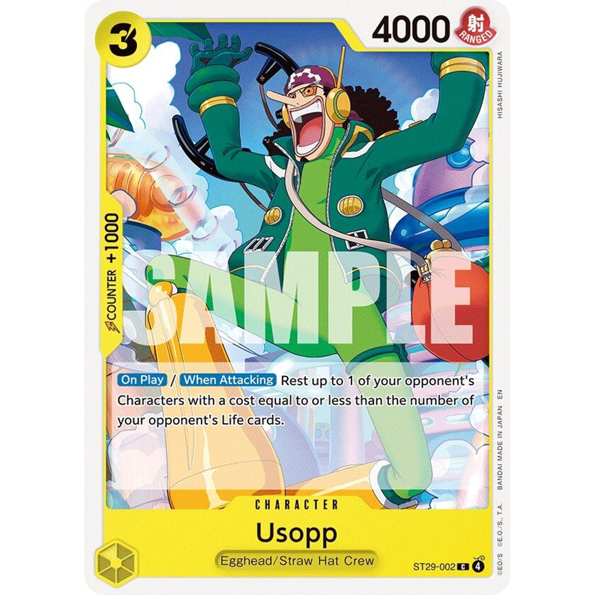 Image for Usopp (ST29-002) - One Piece Card Game