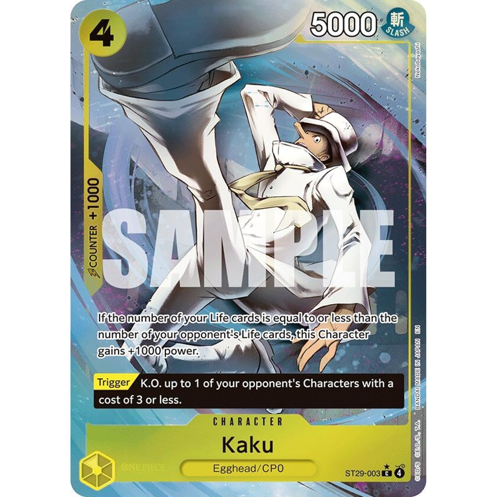Image for Kaku (Full Art) (ST29-003) - One Piece Card Game