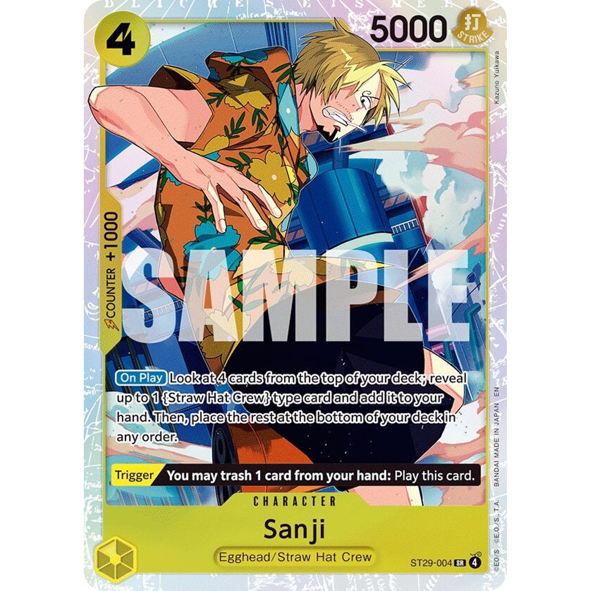 Image for Sanji (ST29-004) - One Piece Card Game