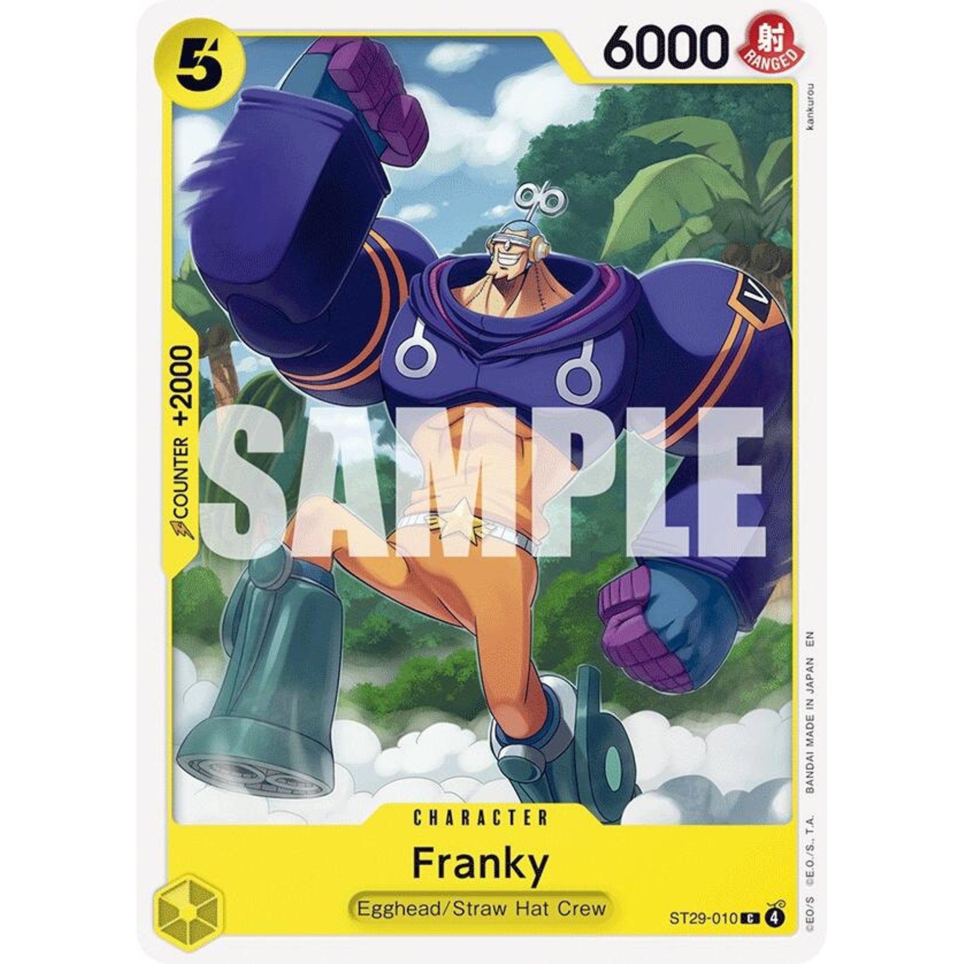Image for Franky (ST29-010) - One Piece Card Game
