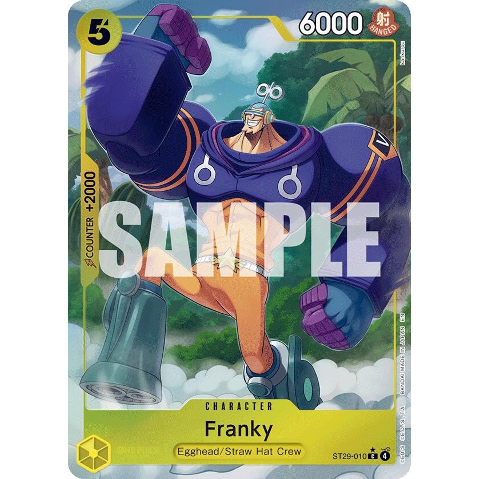 Image for Franky (Full Art) (ST29-010) - One Piece Card Game