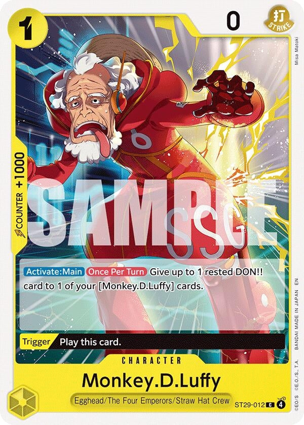 Monkey.D.Luffy (012) (ST29-012)