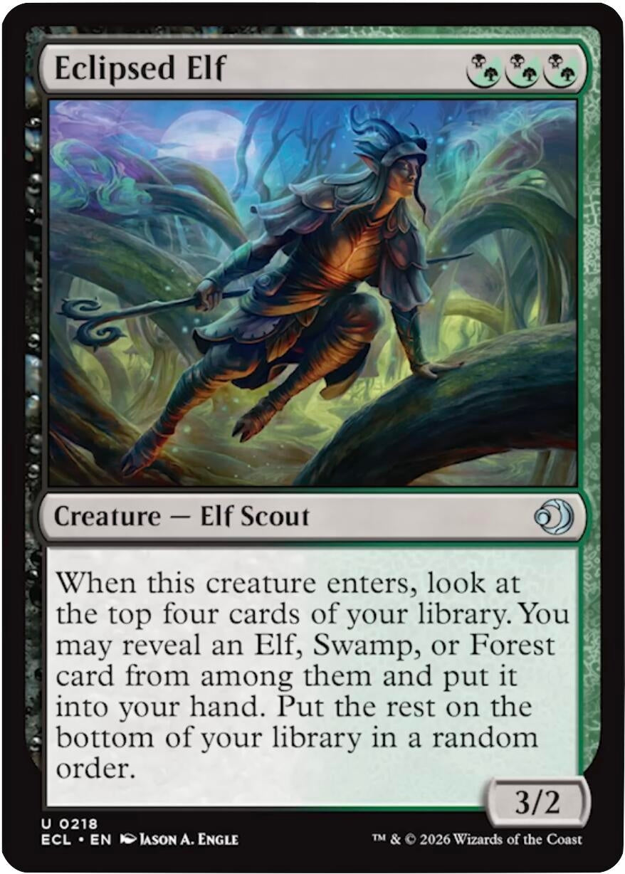 Eclipsed Elf (218) (ECL)