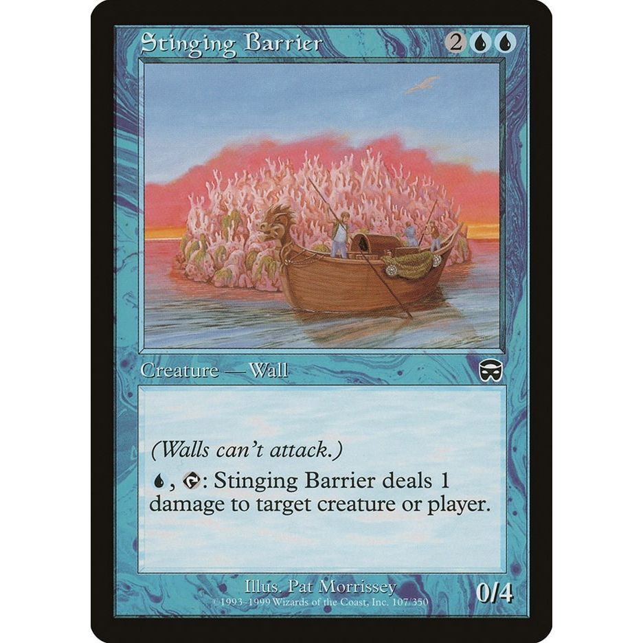 Image for Stinging Barrier (107) (MMQ) - Magic: The Gathering