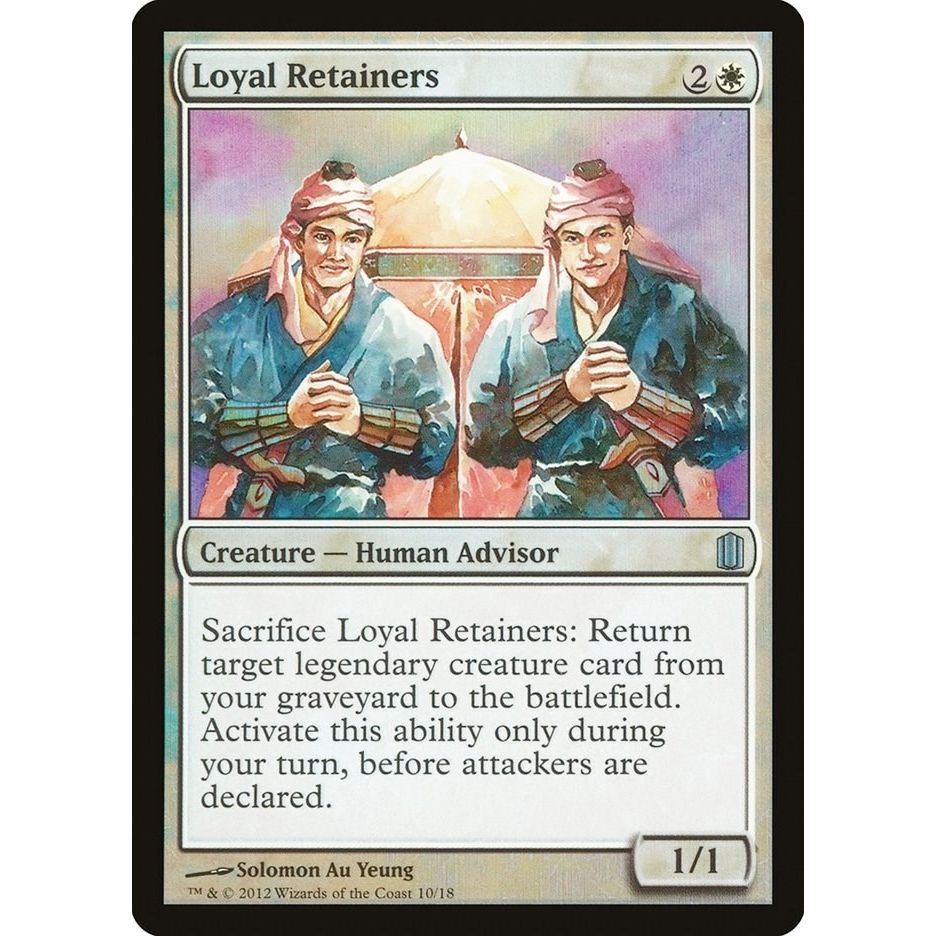 Image for Loyal Retainers (10) (CM1) - Magic: The Gathering