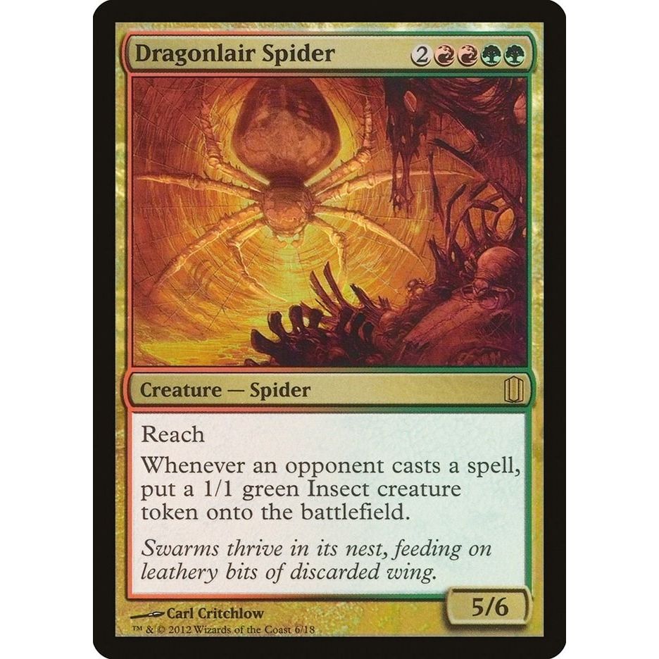 Image for Dragonlair Spider (6) (CM1) - Magic: The Gathering