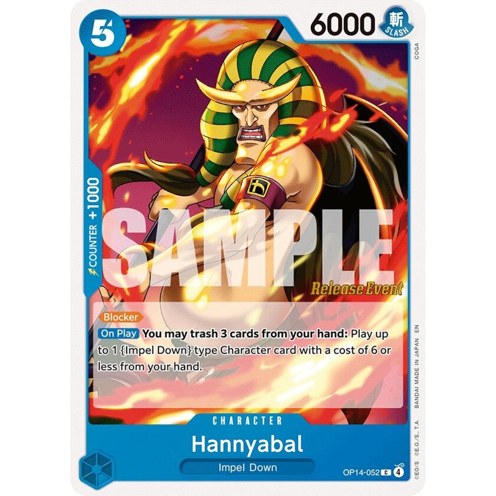 Image for Hannyabal (OP14-052) - One Piece Card Game