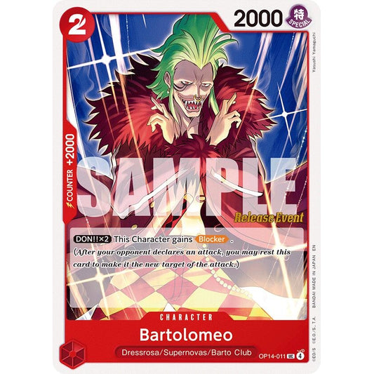 Image for Bartolomeo (OP14-011) - One Piece Card Game