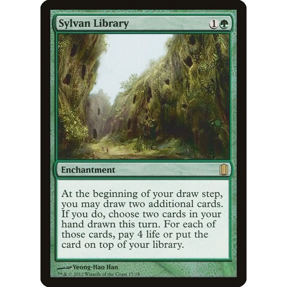 Image for Sylvan Library (17) (CM1) - Magic: The Gathering