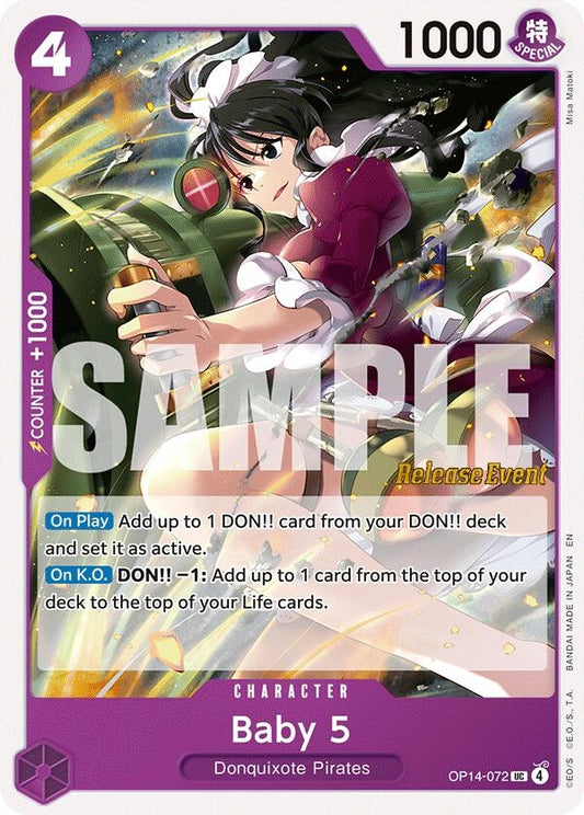 Image for Baby 5 (OP14-072) - One Piece Card Game