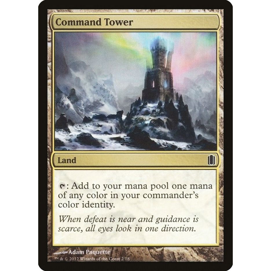 Image for Command Tower (2) (CM1) - Magic: The Gathering