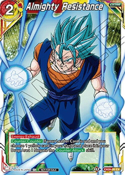 Image for Almighty Resistance (Ultra-Bout Series Tournament Pack Vol.1) (EX09-06) (TPR) - Dragon Ball Super: Masters