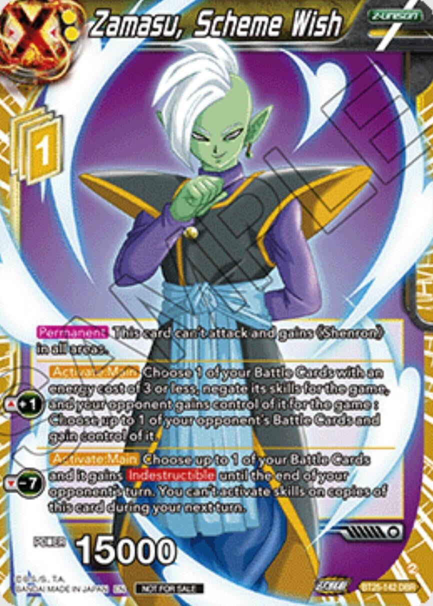 Image for Zamasu, Scheme Wish (Ultra-Bout Series Tournament Pack Vol.1) (BT25-142) (TPR) - Dragon Ball Super: Masters