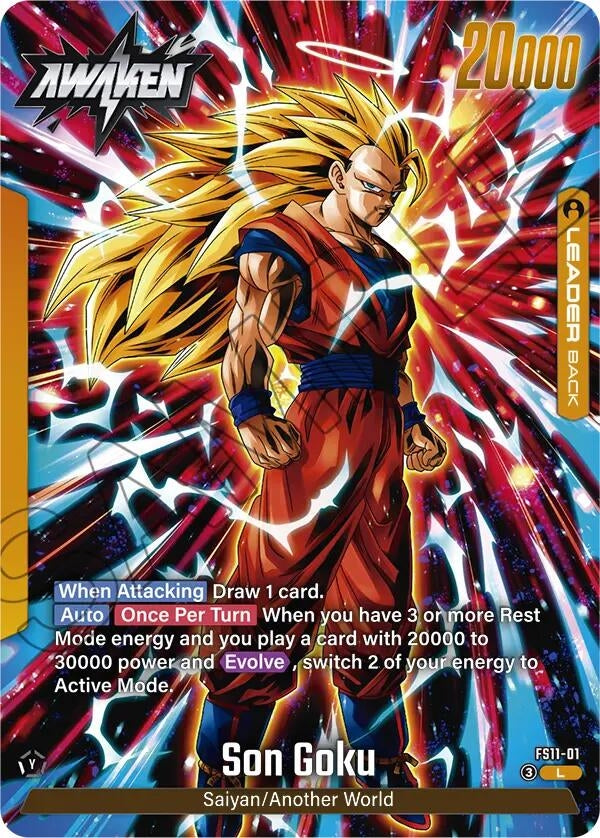Image for Son Goku - FS11-01 (FS11-01) (FS11) - Dragon Ball Super: Fusion World