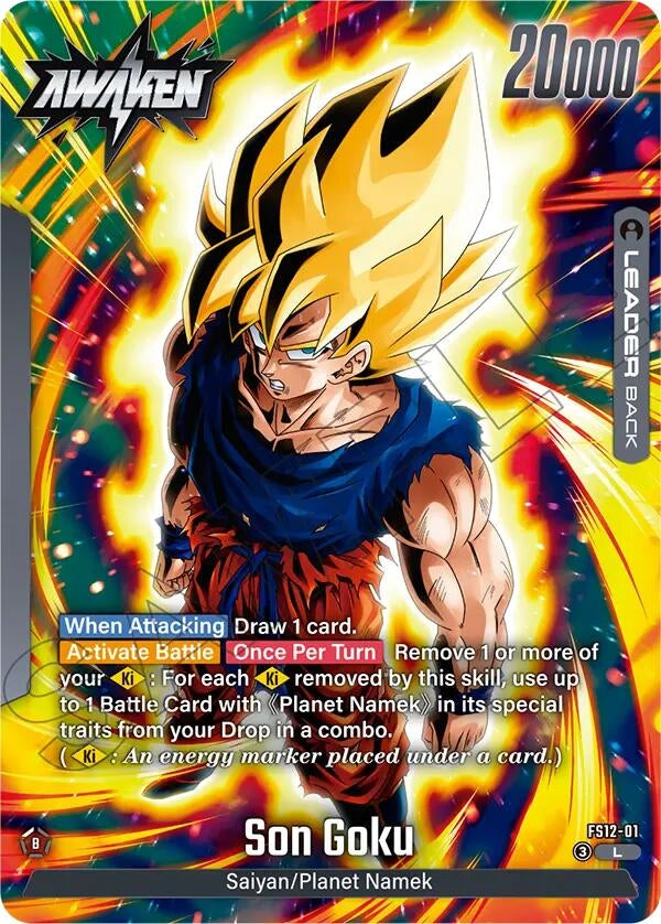 Image for Son Goku - FS12-01 (FS12-01) (FS12) - Dragon Ball Super: Fusion World