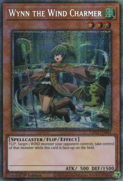 Image for Wynn the Wind Charmer (Starlight Rare) (CH02-EN003) (CH02) - YuGiOh