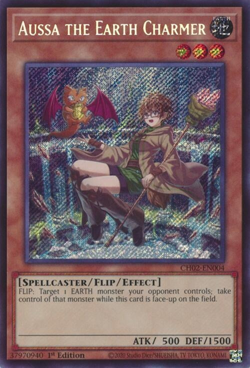 Image for Aussa the Earth Charmer (CH02-EN004) (CH02) - YuGiOh