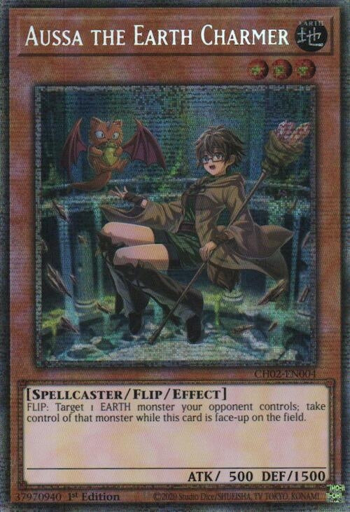 Image for Aussa the Earth Charmer (Starlight Rare (CH02-EN004) (CH02) - YuGiOh