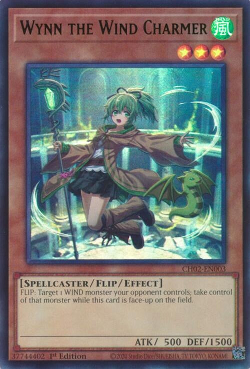 Image for Wynn the Wind Charmer (Ultra Rare) (CH02-EN003) (CH02) - YuGiOh