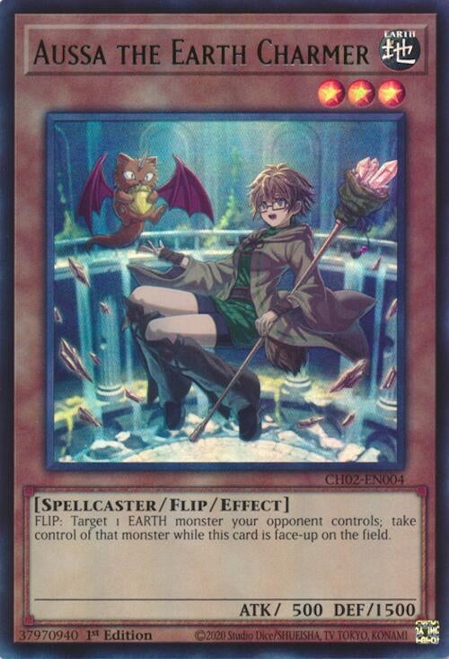 Image for Aussa the Earth Charmer (Ultra Rare) (CH02-EN004) (CH02) - YuGiOh
