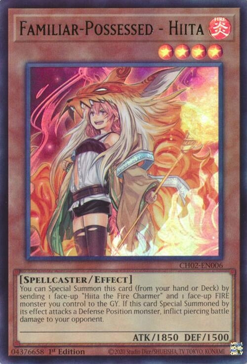 Image for Familiar-Possessed - Hiita (CH02-EN006) (CH02) - YuGiOh