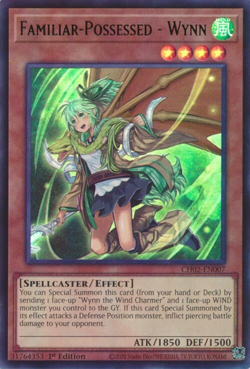 Image for Familiar-Possessed - Wynn (CH02-EN007) (CH02) - YuGiOh