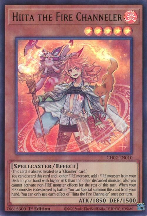 Image for Hiita the Fire Channeler (CH02-EN010) (CH02) - YuGiOh