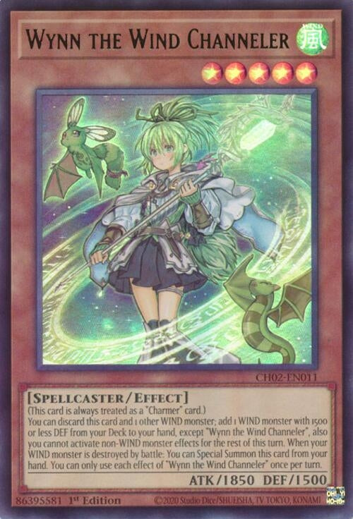 Image for Wynn the Wind Channeler (CH02-EN011) (CH02) - YuGiOh