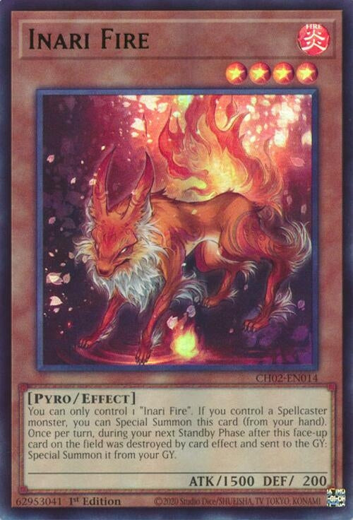 Image for Inari Fire (CH02-EN014) (CH02) - YuGiOh