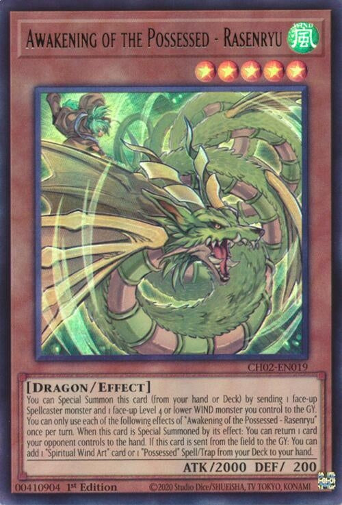 Image for Awakening of the Possessed - Rasenryu (CH02-EN019) (CH02) - YuGiOh