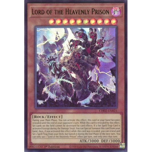 Image for Lord of the Heavenly Prison (CH02-EN021) (CH02) - YuGiOh