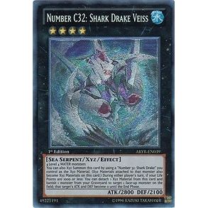 Image for Number C32: Shark Drake Veiss (UTR) (ABYR-EN039) (ABYR) - YuGiOh