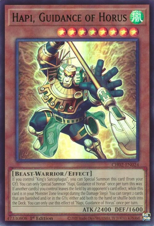 Image for Hapi, Guidance of Horus (CH02-EN024) (CH02) - YuGiOh