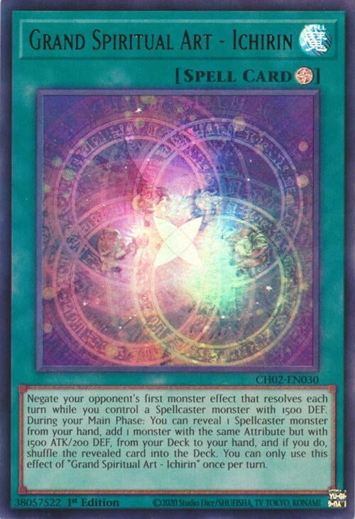 Image for Grand Spiritual Art - Ichirin (CH02-EN030) (CH02) - YuGiOh