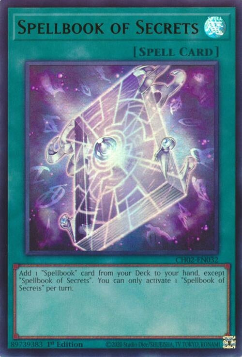 Image for Spellbook of Secrets (CH02-EN032) (CH02) - YuGiOh