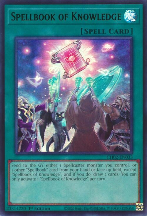 Image for Spellbook of Knowledge (CH02-EN033) (CH02) - YuGiOh