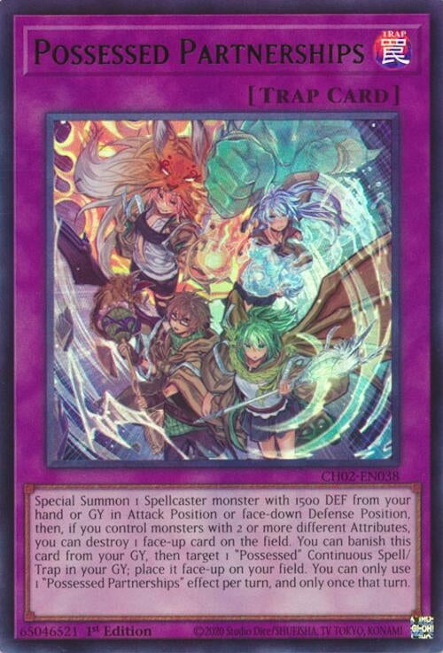 Image for Possessed Partnerships (CH02-EN038) (CH02) - YuGiOh