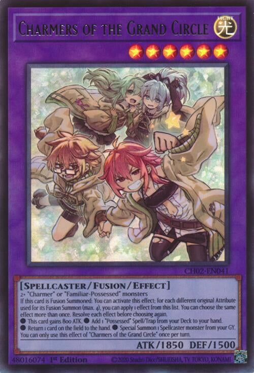 Image for Charmers of the Grand Circle (Ultra Rare) (CH02-EN041) (CH02) - YuGiOh